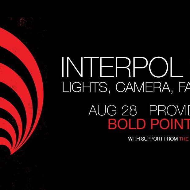 Waterfront Concerts Presents Interpol & Spoon Blackstone Valley Tourism