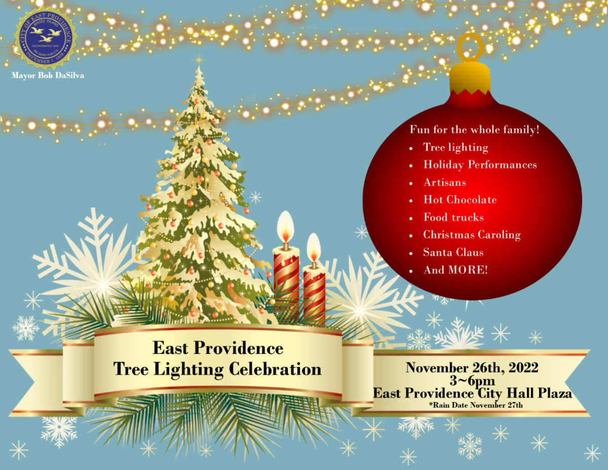 East Providence 2022 Tree Lighting & Holiday Celebration Blackstone